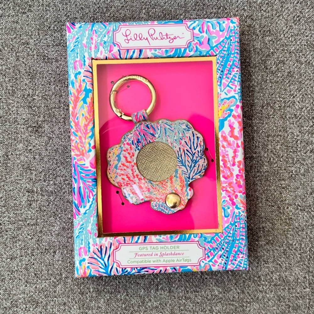 Lilly Pulitzer Apple AirTag Holder